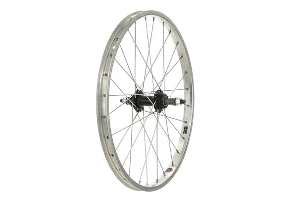 20x1.75 Rear Gear Sided Silver Wheel