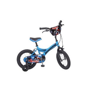 Probike Knight 14" Wheel Boys Blue with Stabilisers 