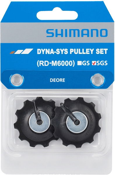 Shimano Deore RD-M6000 tension & pulley set, SGS 