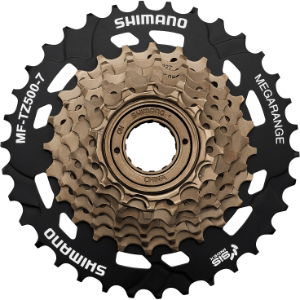 Shimano 7 Speed 14-34 Megarange Freewheel 