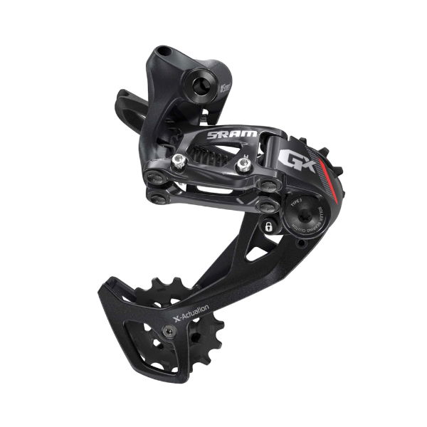 SRAM GX 2x11 Spd Medium Cage Red Rear Derailleur