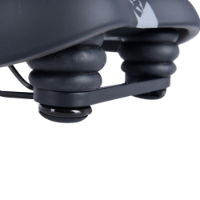 Oxford Contour Flex Unisex Black Saddle 