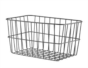 Adie Varsity Rear Wire Basket Black