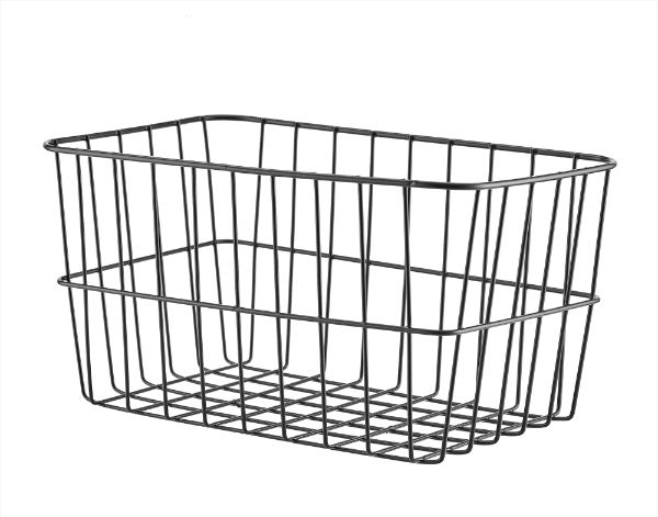 Adie Varsity Rear Wire Basket Black