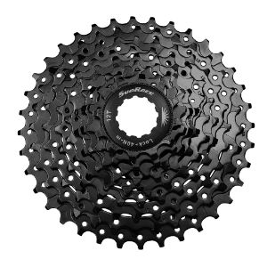 Sunrace 9 Spd 11-36t ED Black Cassette 