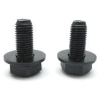 Cotterless Crank Axle Bolts & Washer 14mm Pair 