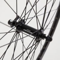 Hybrid Front Wheel Shimano Deore hub Mavic A319 rim 700c black