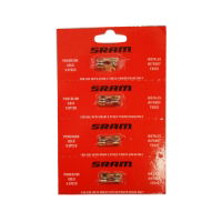 SRAM PowerLink Chain Connector Gold 9-Spd (4 Pack) 