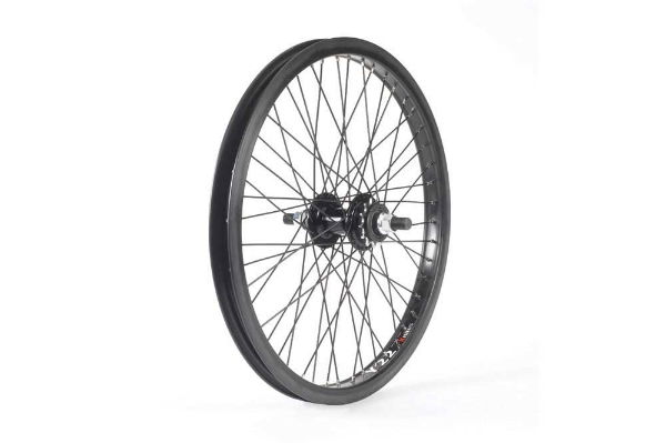 20" BMX Rear Cassette Wheel Black 14mm Axle 48 Spoke