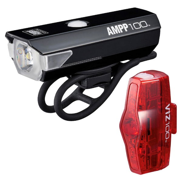 CatEye AMPP 100 & VIZ 100 Bike Light Set 