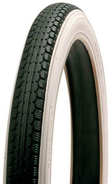 Raleigh 20x1.75 White Wall Street Tyre