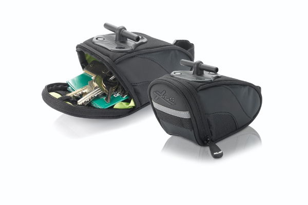 XLC Saddle Bag Small 0.6 Litre Velcro Black 