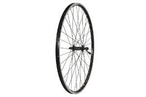 700c Hybrid Front Wheel Black - V-Rim Q/R