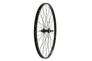 26" Nutted Screw-on Rear Wheel Black