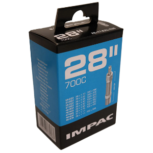 700x28-45c Impac Boxed 40mm Schrader Tube AV28