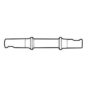 A-16 Cottered Axle 73 x 141mm