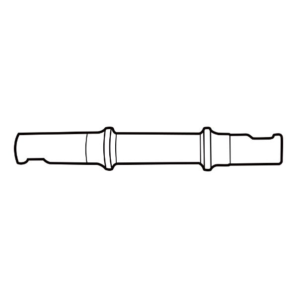 A-16 Cottered Axle 73 x 141mm