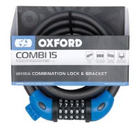 Oxford Combi15 5 Digit Lock Smoke 1.5M x 15mm 