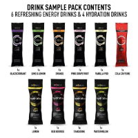 Torq Sample Pouch Pack 10 Drinks (6 x Energy/4 x Hydration) 