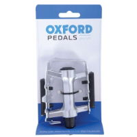 Oxford Alloy Low Profile Pedals 9/16'' - Silver