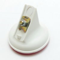 Cateye White Rear Mudguard Mount Reflector 