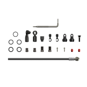 SRAM Hose Kit Black Beveled Banjo 2000mm Flat Mount,RED22,FORCE22,RIVAL22,FORCE 1,FORCE CX1,APEX1 HRD,S700 