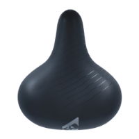 Oxford Contour Flex Unisex Black Saddle 