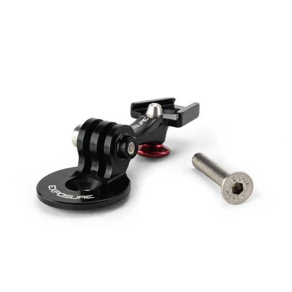 Exposure Action Camera Stem Cap Mount with Light Mount