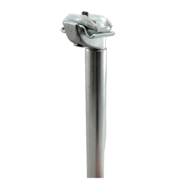 25.8mm Silver Alloy Micro Adjust Seatpost