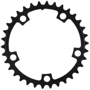 SRAM Alloy Road Chainring 36t V3 10/11 Spd Black 110BCD 5Bolt