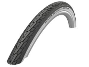 27x1 1/4 Schwalbe Road Cruiser Wired Whitewall Tyre 