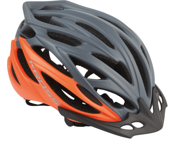  Kross Brizo Helmet Grey & Orange