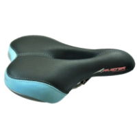 Avenir Youth Saddle with Cutaway Black & Blue