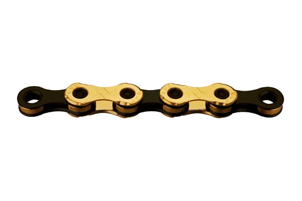 KMC X12 12 Spd Ti-N Gold & Black 126 Link Chain