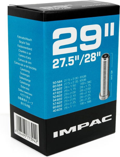 29 x 1.75-2.35 Impac Schrader Tube 40mm AV29 