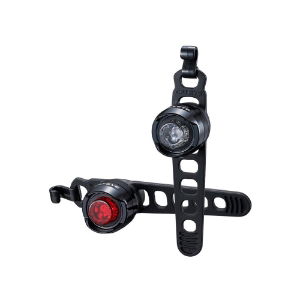 CatEye Orb Front and Rear LED Battery Light Set 