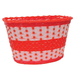 Oxford Junior Woven Basket - Red