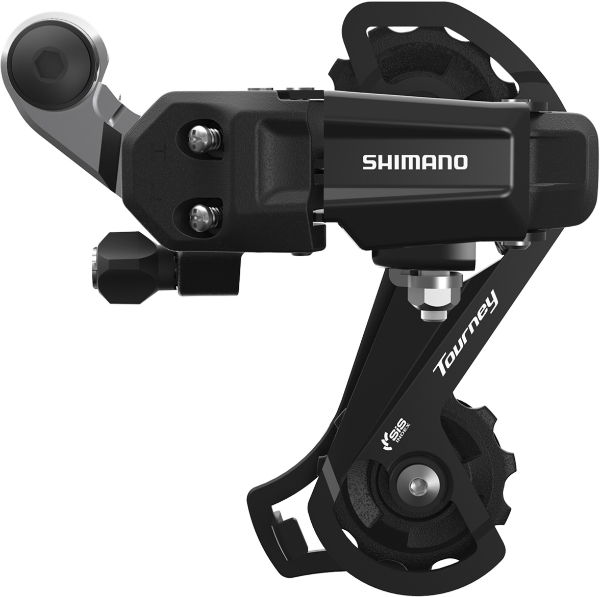 Shimano TY200B 6/7 Spd Direct Bolt-on Black Rear Derailleur