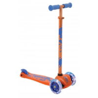 Orange Squish Mini Flex Tilt Scooter with Lights