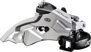 Shimano FD-M370 Altus 9-Spd Front Derailleur, Top Swing, Dual-Pull