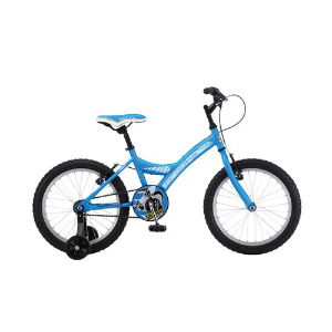 Probike Knight 18" Wheel Boys Blue with Stabilisers 