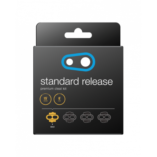 Crankbrothers Standard Cleats Gold 6° Float