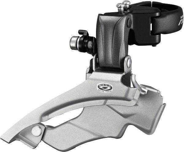 Shimano FD-M371 Altus 9-Spd Front Derailleur, Conventional Swing, Dual-Pull Hybrid