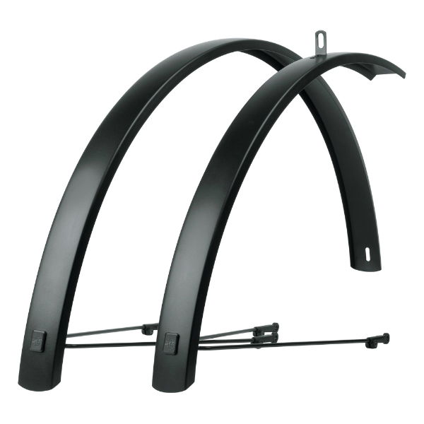 SKS Edge AL 27.5"/28" 56mm Matt Black Aluminum Mudguard Set