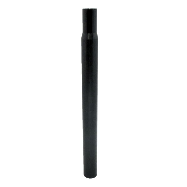 28.6mm x 275mm Steel Seatpost Black