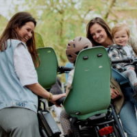 Urban iki Rear Qr Childseat TA-KE Icho Green-Bincho 