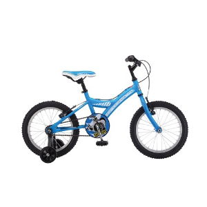 Probike Knight 16" Wheel Boys Blue with Stabilisers 