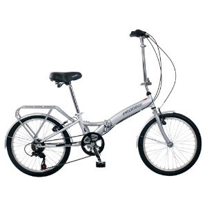 Probike Enfold Compact Folder 20" Whl 6 Spd Silver