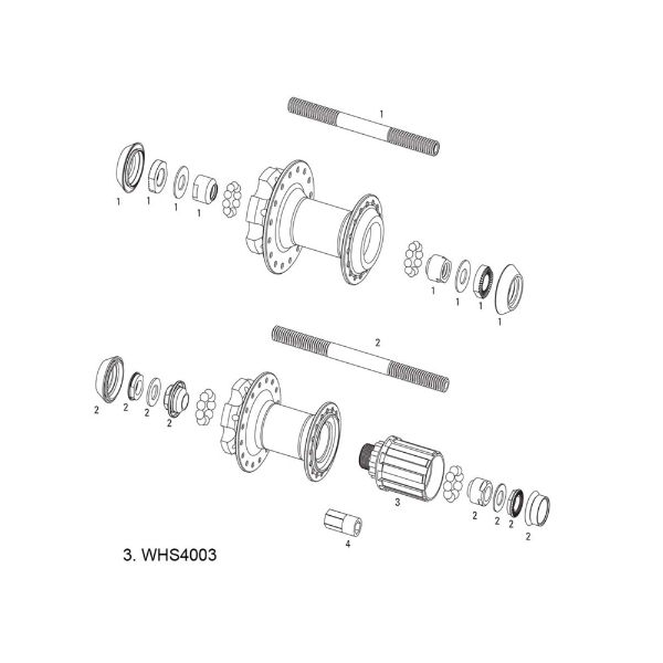 SRAM MTH 406 FreeHub Body Unit 