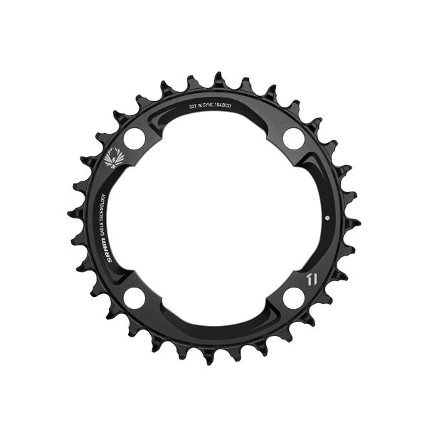 SRAM 32t X-SYNC 2 104BCD Alum 12 Spd ChainRing 